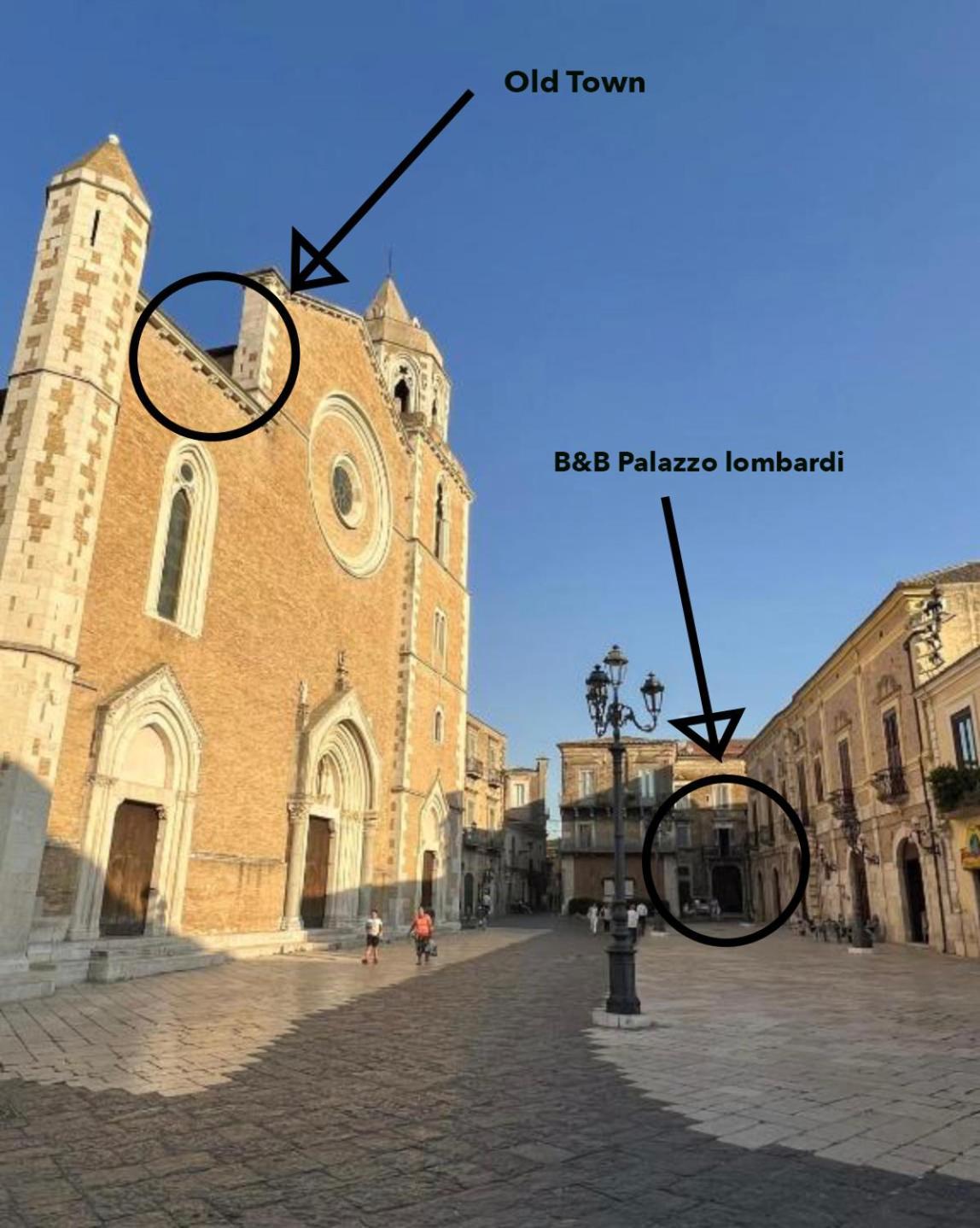 B&B Palazzo Lombardi Lucera Exterior foto